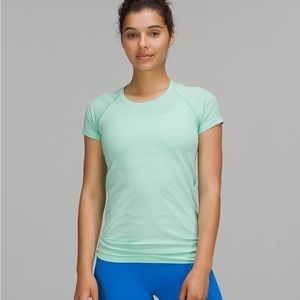 Lululemon Swiftly Tech Short Sleeve 2.0 Wild Mint Size 4